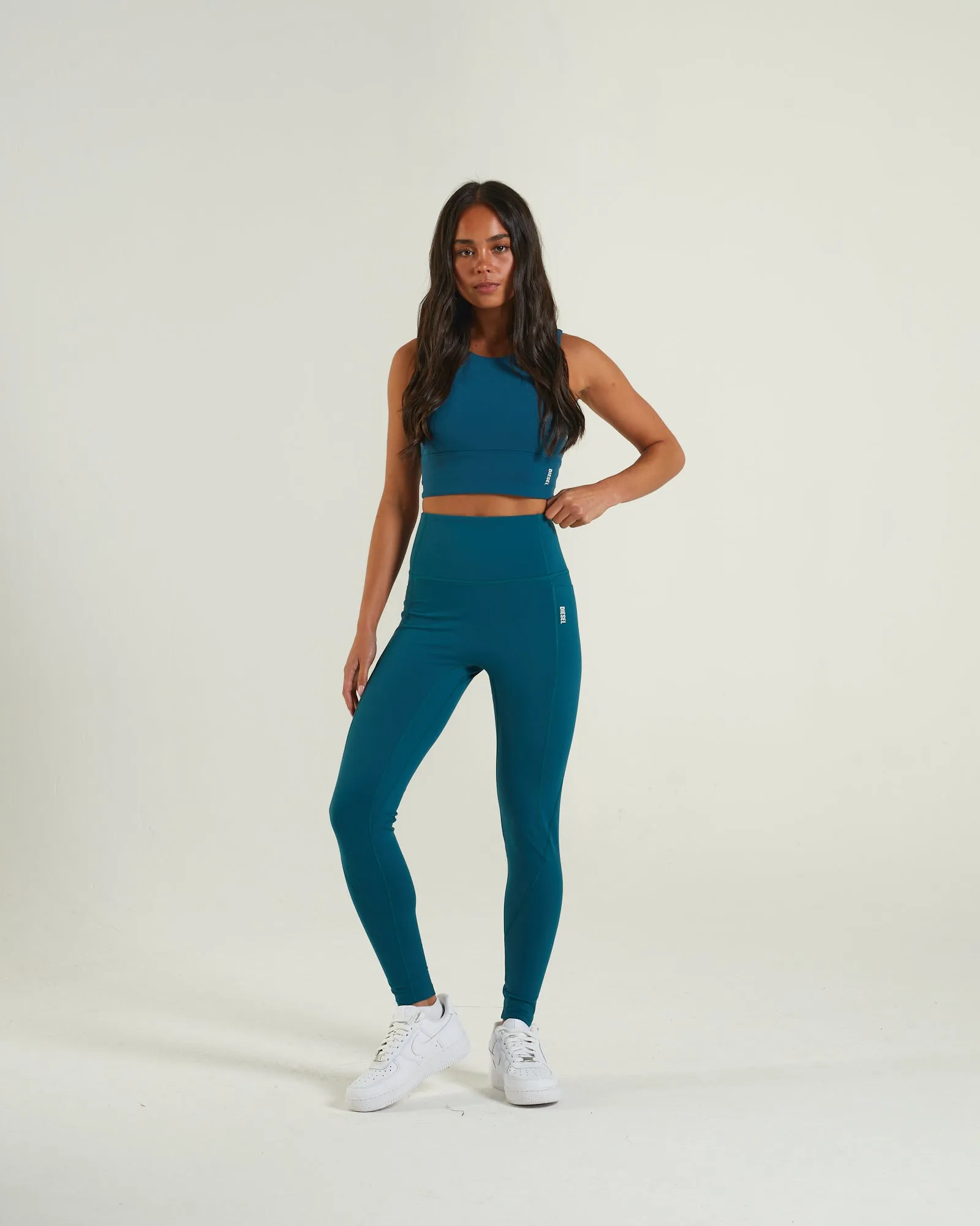 Multi Use Lotus Vest Top Teal Green