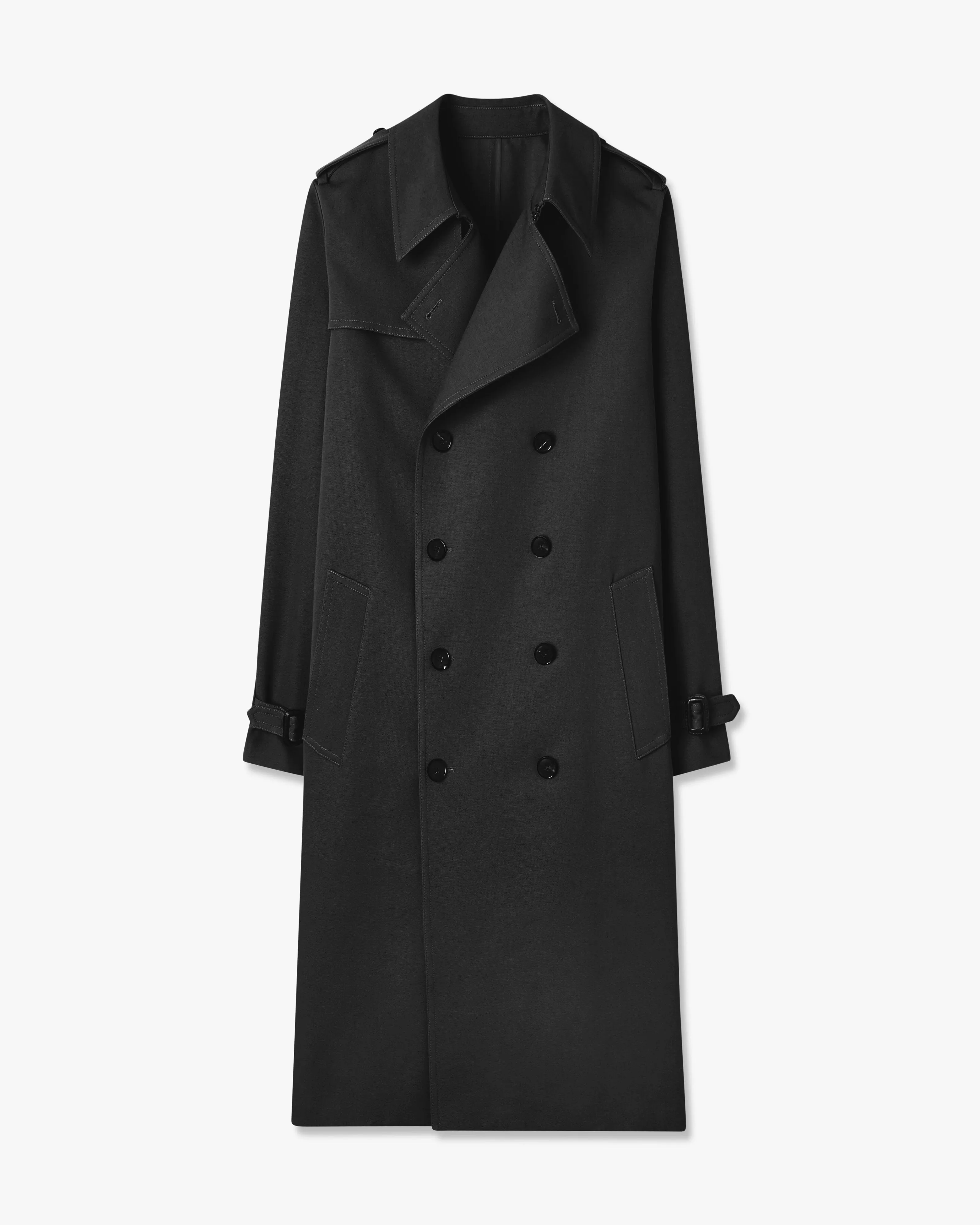 TRENTON TRENCH COAT Non Slip Collar