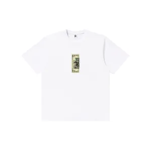 skinny but not tight OG DOLLAR BILL TEE WHITE
