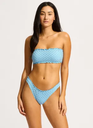 Lightweight Comfort Daydreamer Mini Hipster Bikini Bottom - Powder Blue