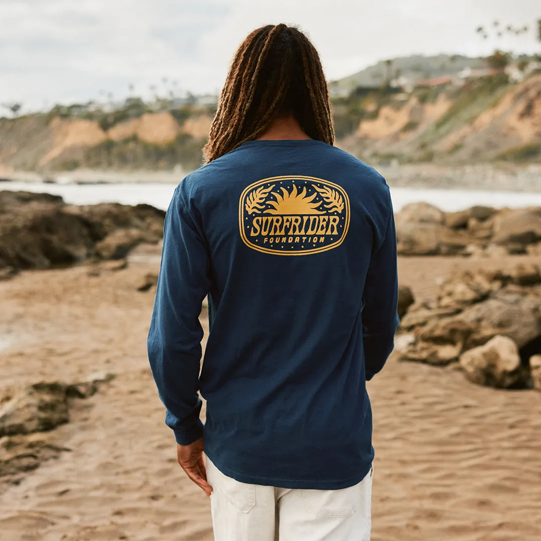 Simple and Relaxed Holdfast Long Sleeve Pocket Tee