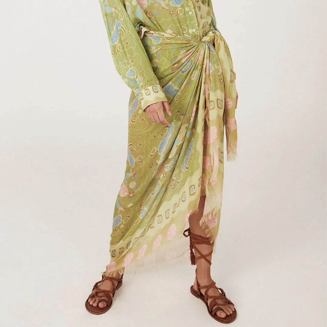 Relaxed Style Aquarius Travel Scarf