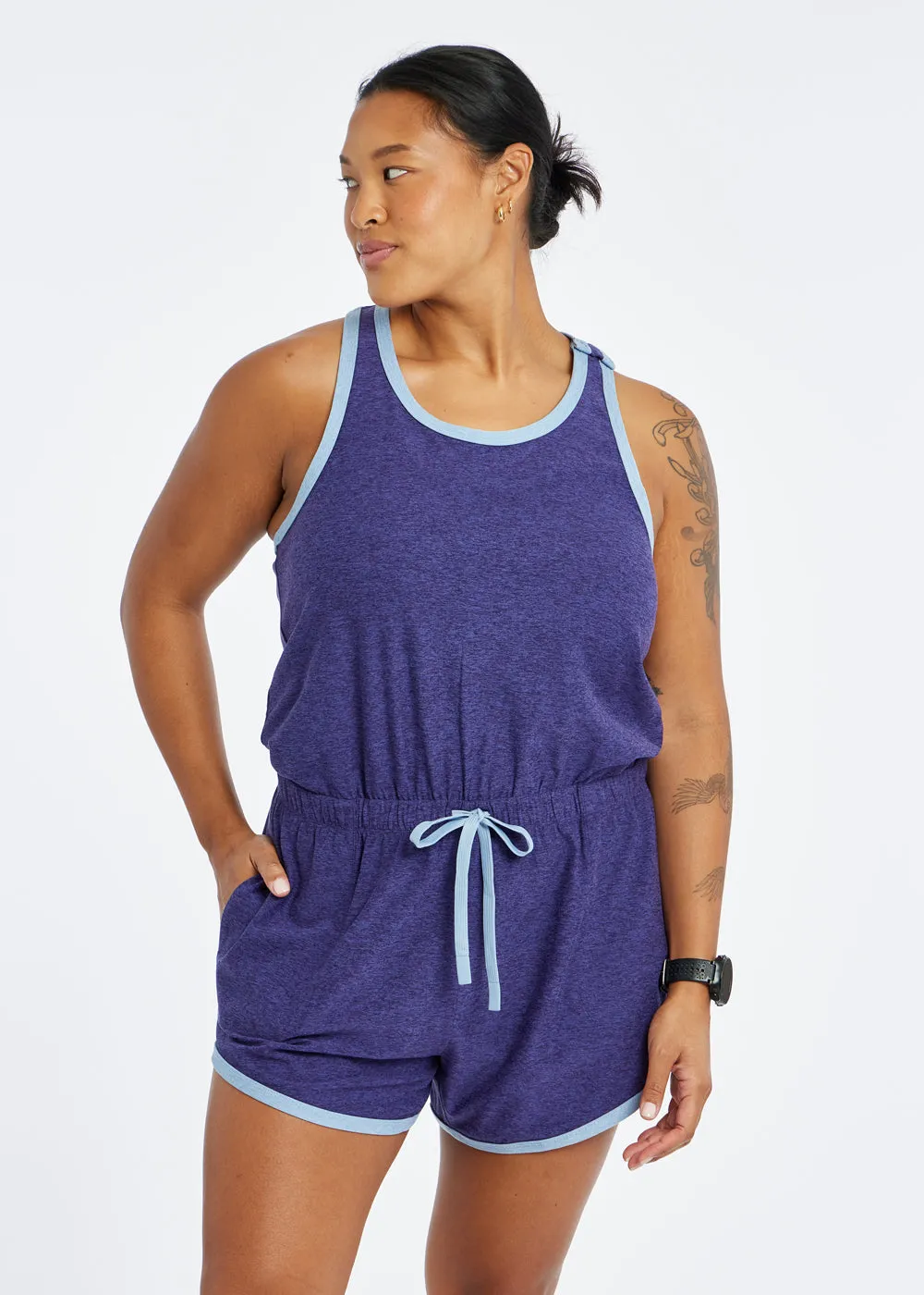 Quick Soft Active Freshness Lux Racerback Romper