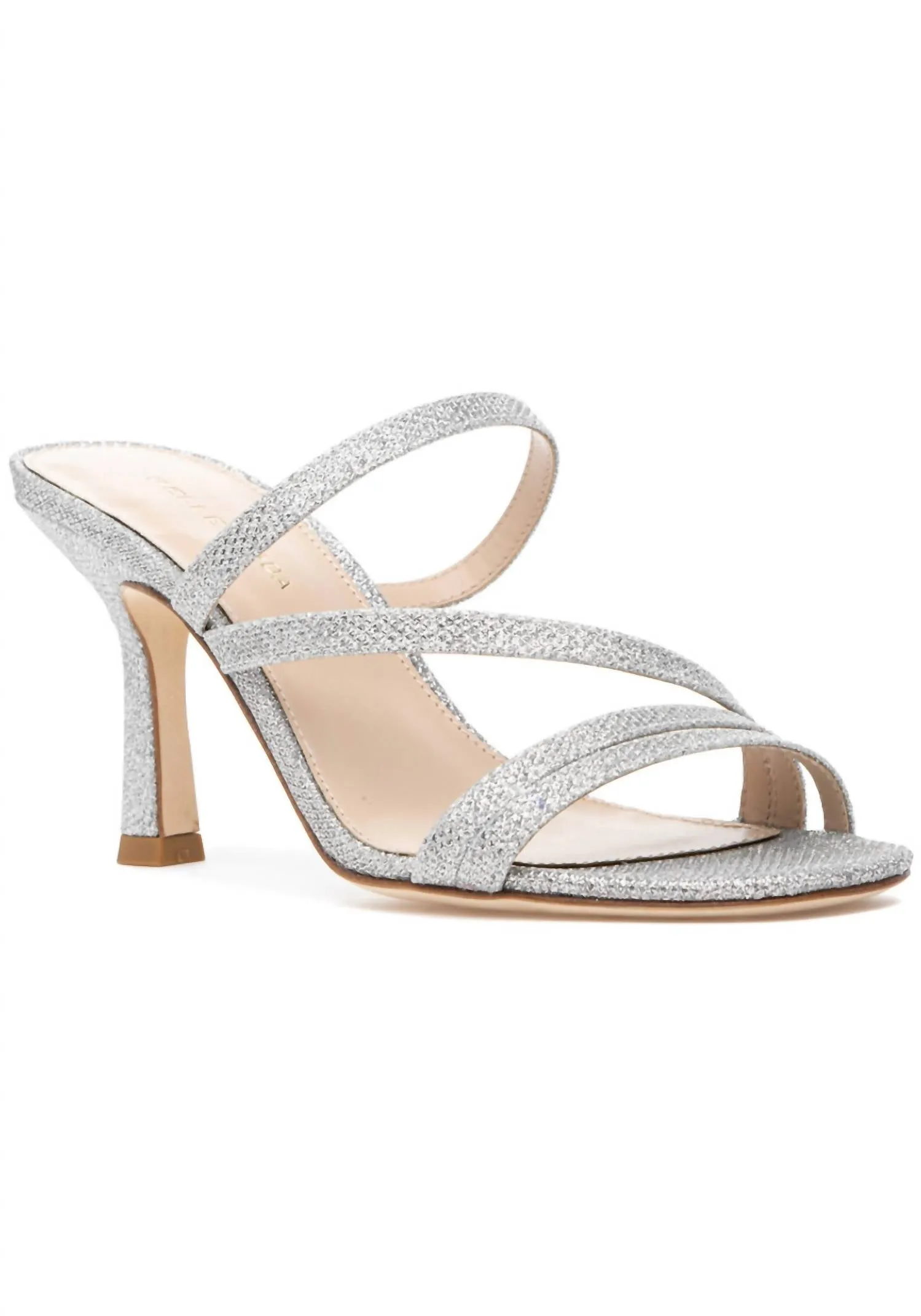 Elegant Boots Ankle Strap Women's Ostin Sandal In Silver