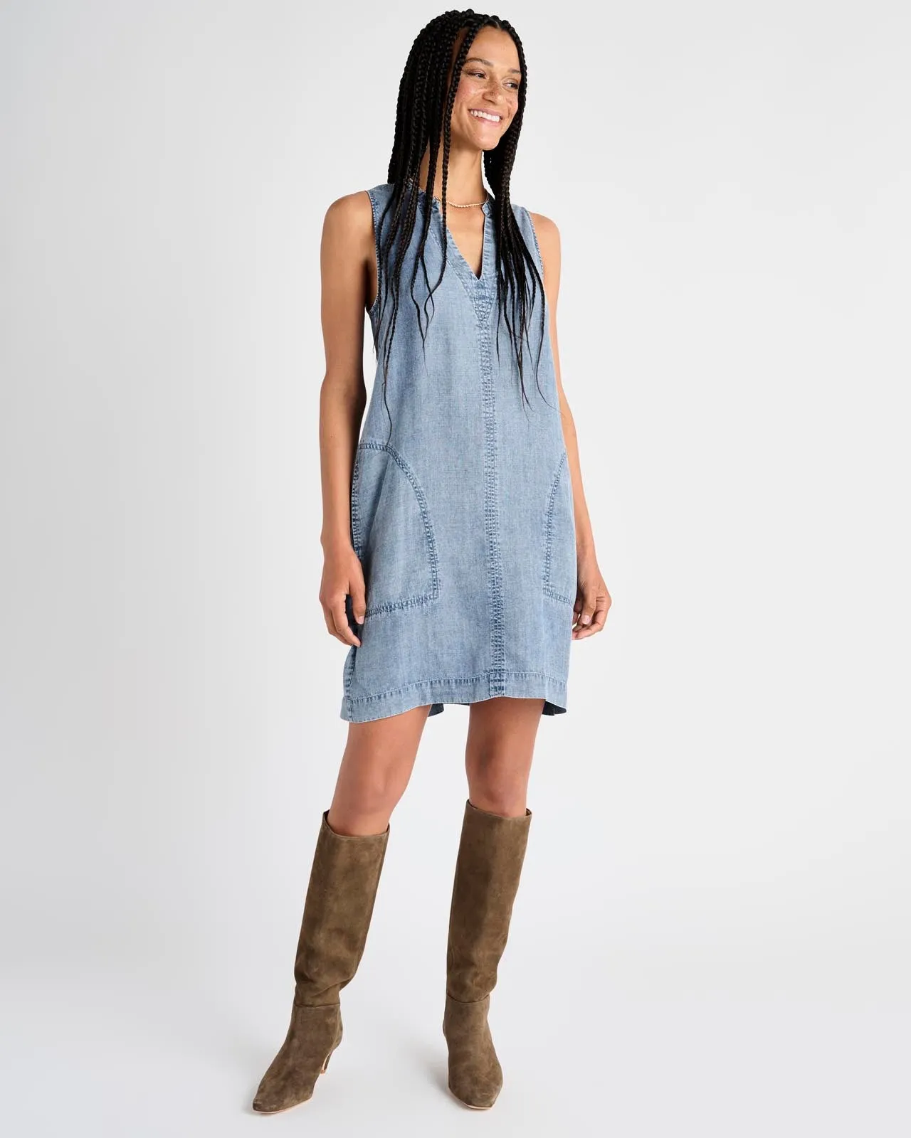 Mary Indigo Dress Daily Option