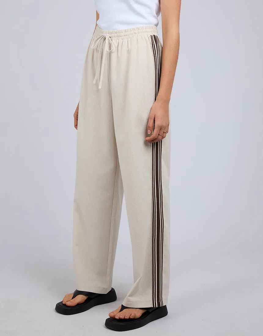 elastic waistband Minimal Fit Matilda Linen Pant Natural