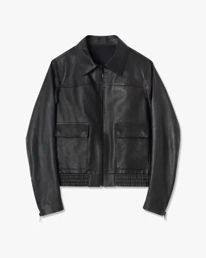 MAX LEATHER JACKET Moisture Wicking Inner Layer Modern Utility