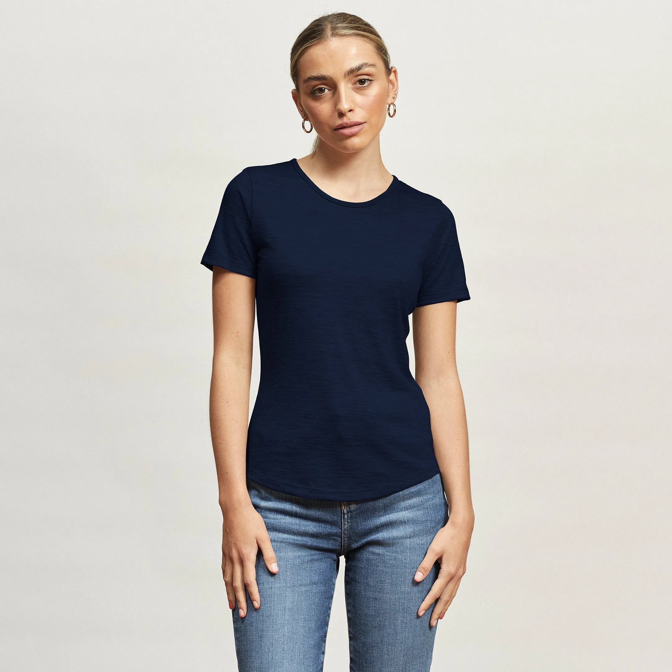 Merino Crew Tee Versatile Piece