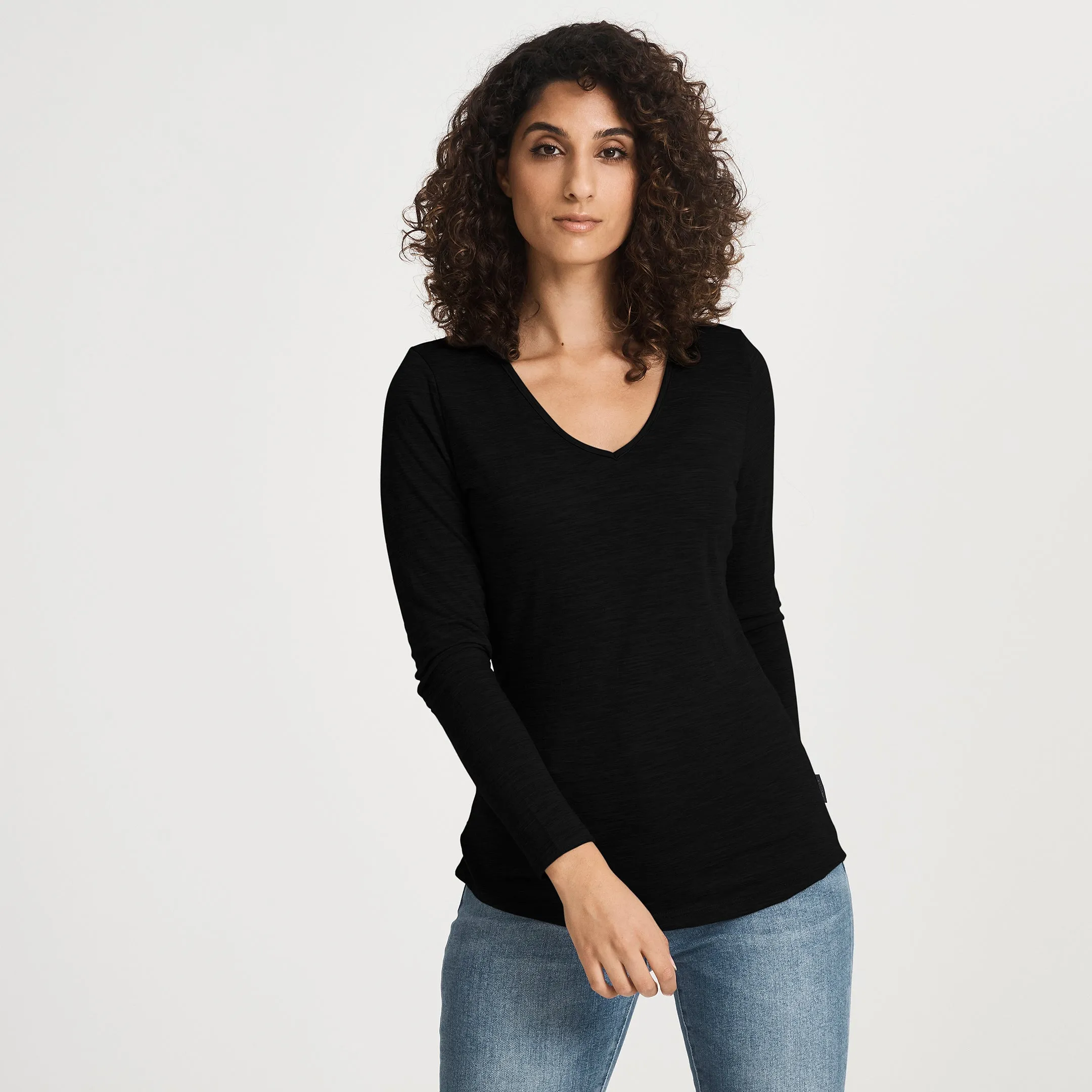 Best Seller Street Ready Merino LS V-Neck Tee