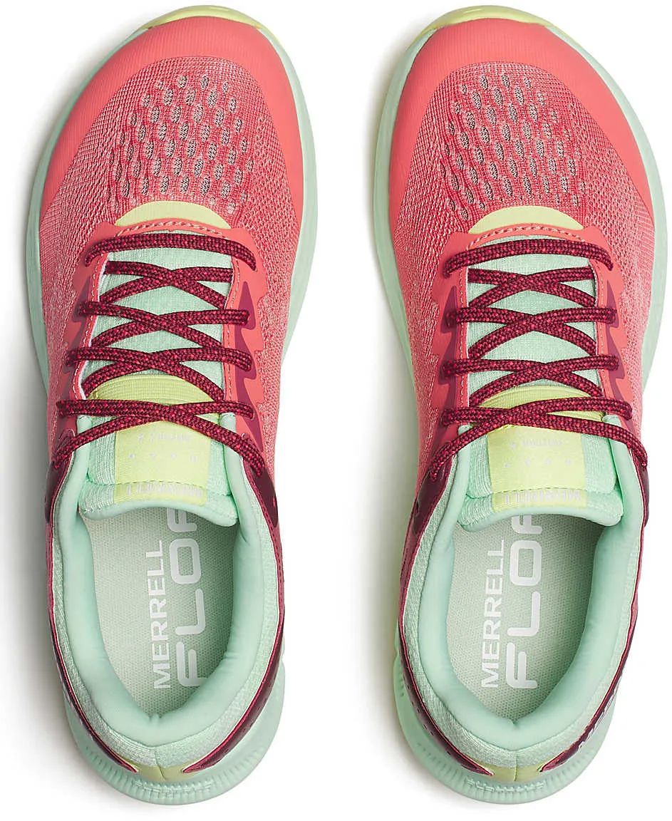 Merrell Antora 4 Womens Trail Running Shoes - Pink Footbed contour All Day Comfort Design