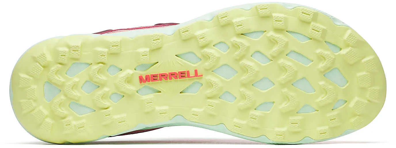 Merrell Antora 4 Womens Trail Running Shoes - Pink Pressure Dispersion Plate