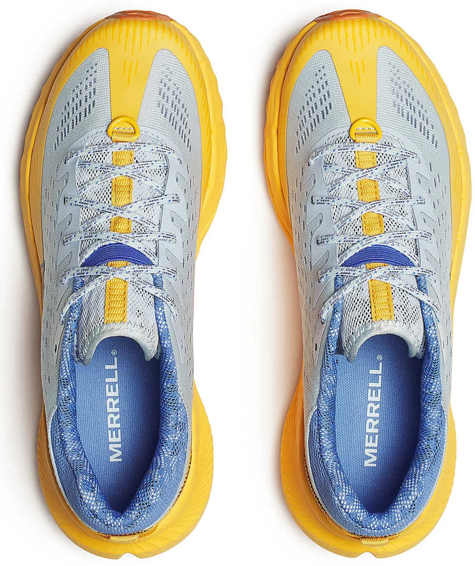 Merrell Agility Peak 5 Womens Trail Running Shoes - Blue Cross country Stable arch