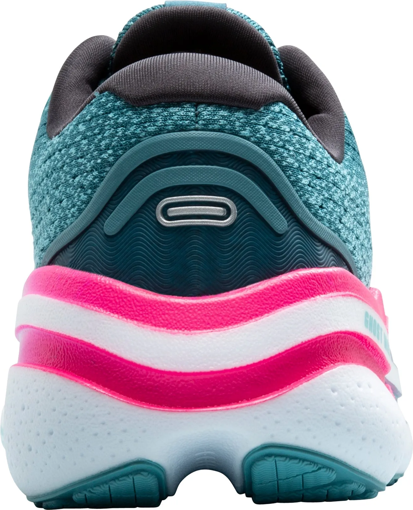 Suede Brooks Ghost Max 2 Womens Running Shoes - Blue