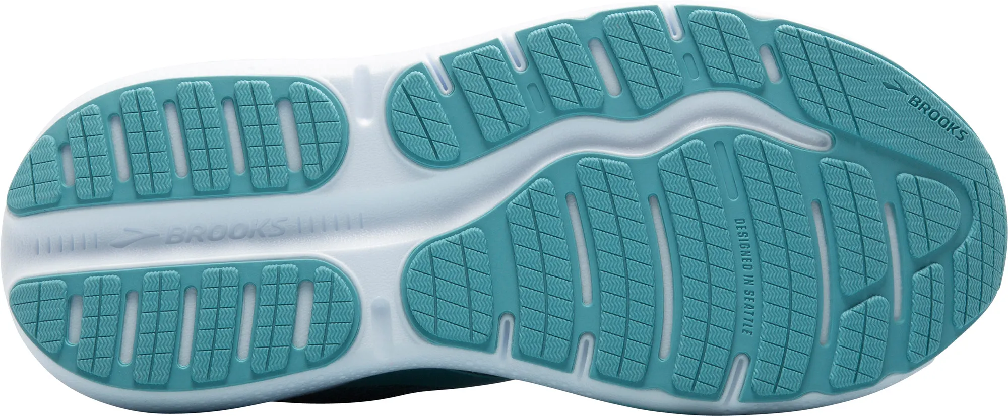 narrow - base shoes Stable Landing Platform Brooks Ghost Max 2 Womens Running Shoes - Blue