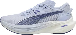 running in a tropical area running with a carbon fiber plate Puma Deviate Nitro 3 Womens Running Shoes - Blue