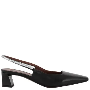 Giuseppe Zanotti Patent Brendha Crystal Slingback Pumps Dynamic Feel