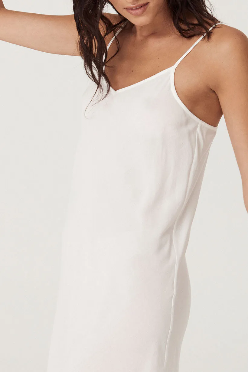 Social Ease Polished Style Mini Slip Dress