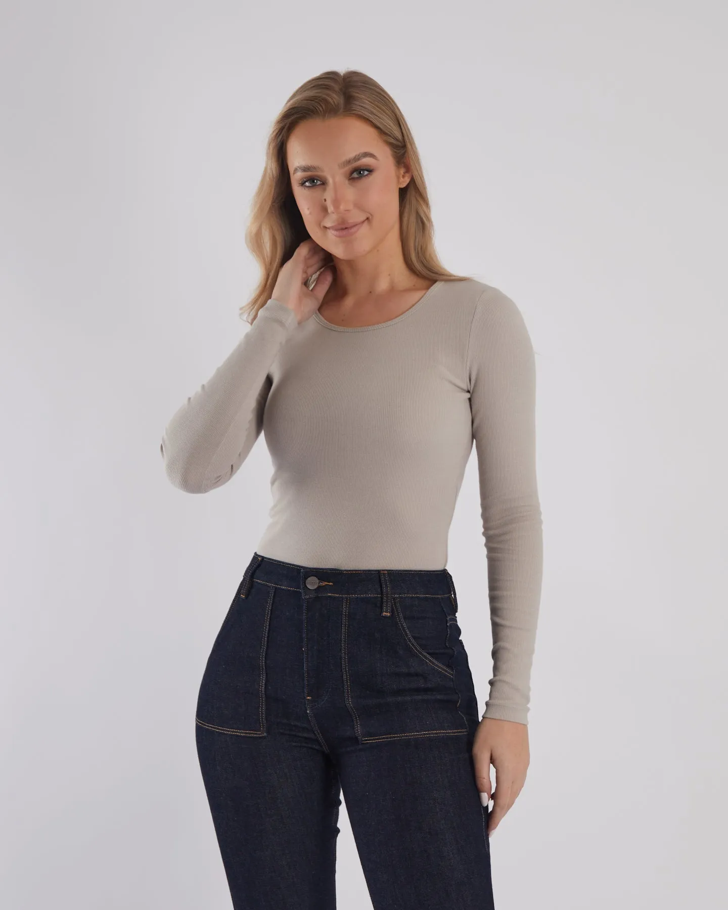 Britta Bodysuit Warm Stone City Soul