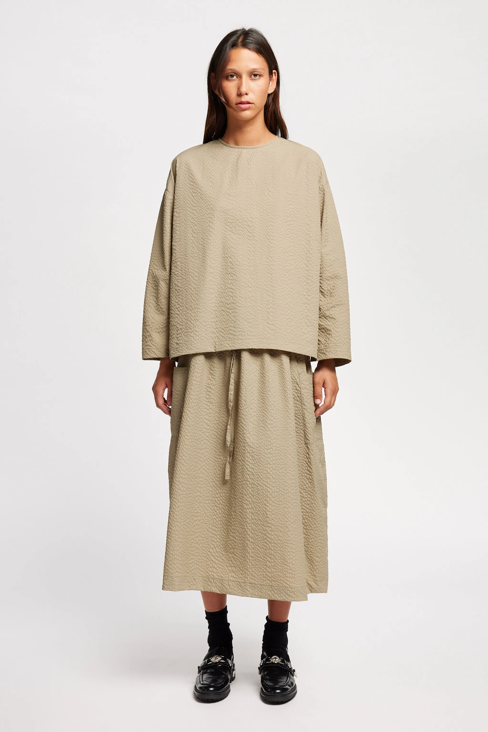 Minor Skirt Stone Hand Stitched