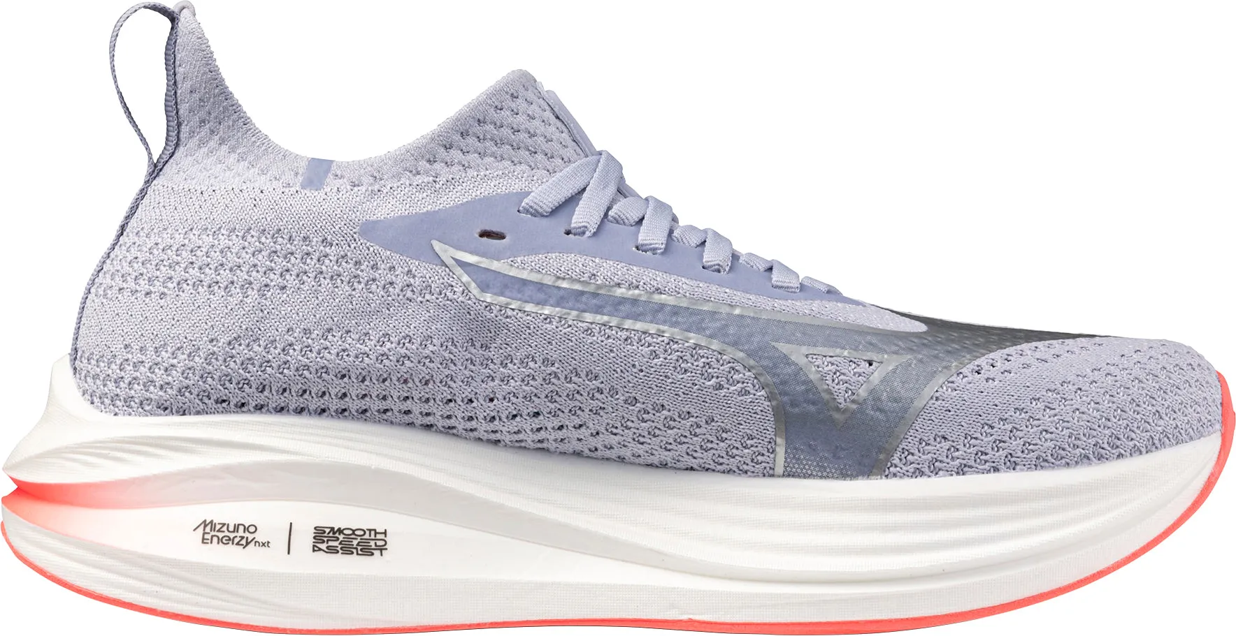 wide - width shoe option Concrete Mizuno Neo Zen Womens Running Shoes - Blue