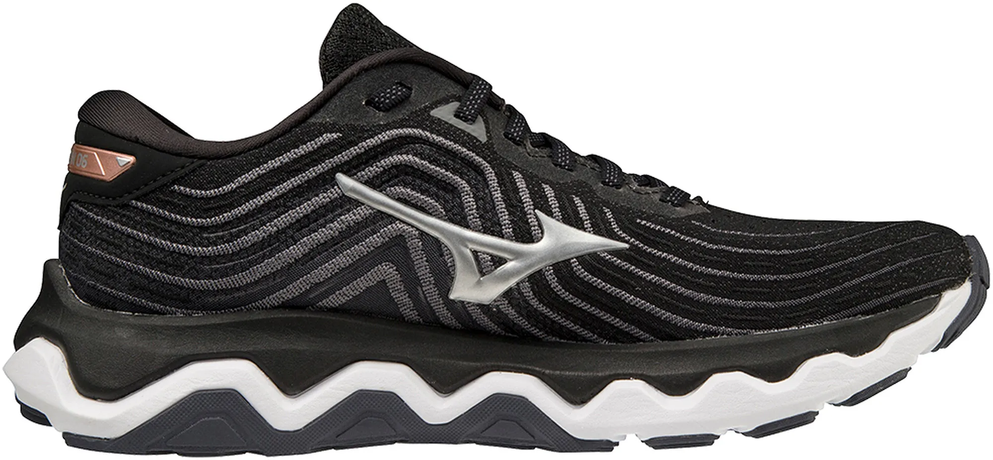 Mizuno Wave Horizon 6 Womens Running Shoes - Black running during a full moon running for weight loss shoes