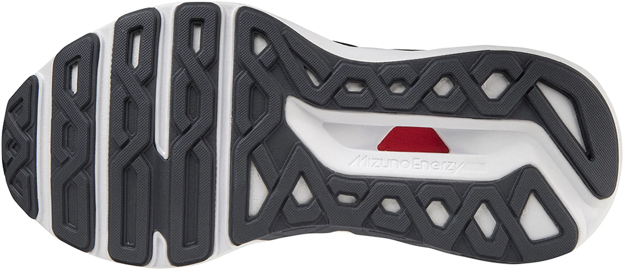 Wet traction outsole Durable Rubber Pods Mizuno Wave Horizon 6 Womens Running Shoes - Black