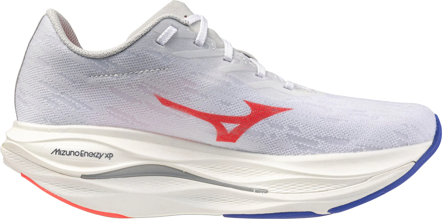 Mizuno Wave Rebellion Flash 3 Womens Running Shoes - White running in a fumarole area shoes