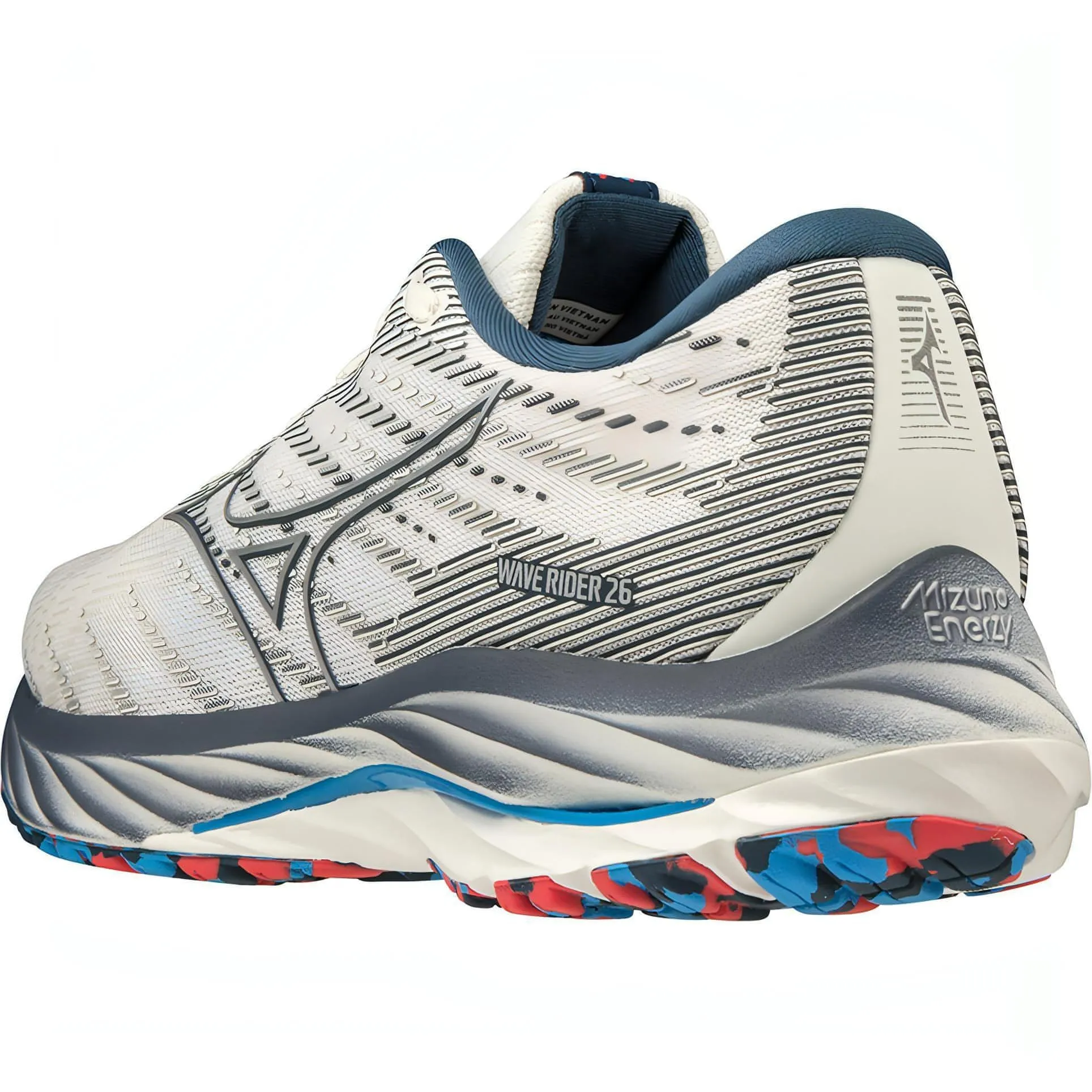 turf shoes sun - design shoes Mizuno Wave Rider 26 Womens Running Shoes - White