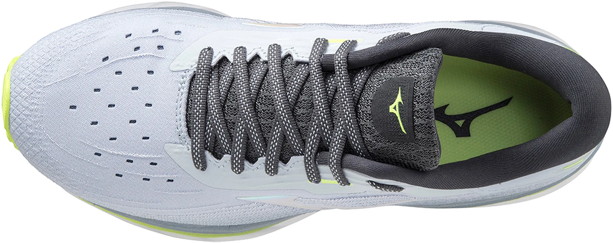 Mizuno Wave Sky 5 Womens Running Shoes - Blue easy to put on Molded Grooves