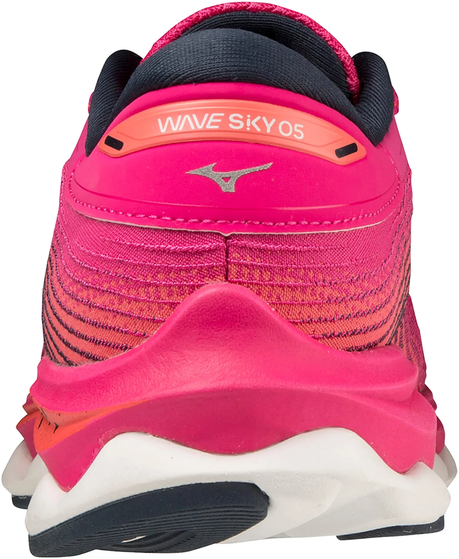 gym - workout running shoes unpadded - feature shoes Mizuno Wave Sky 5 Womens Running Shoes - Pink