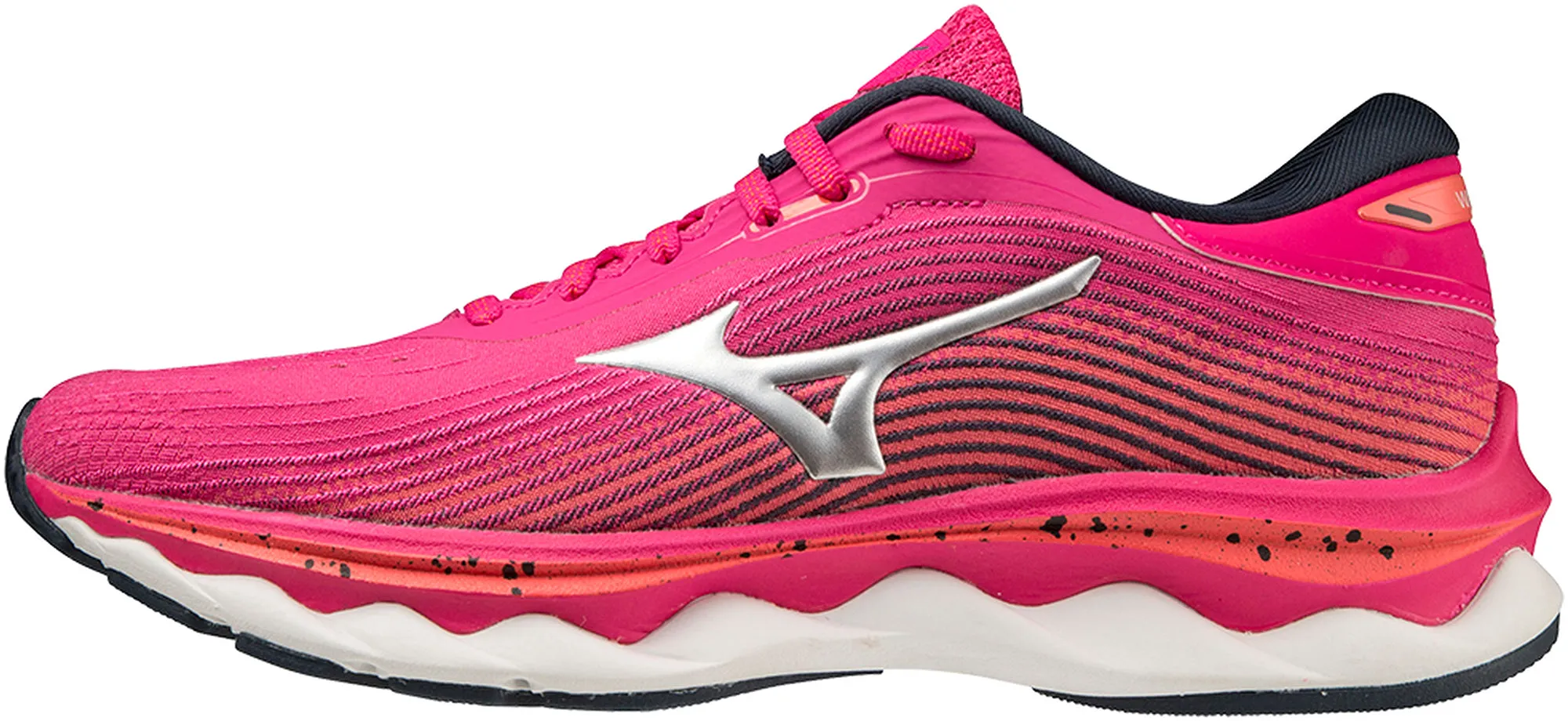 Mizuno Wave Sky 5 Womens Running Shoes - Pink Adaptive Torsion System