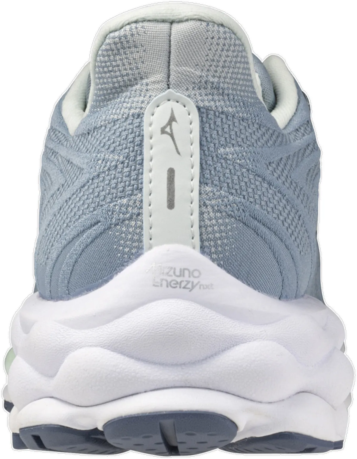 Indoor Running running in a baseball field area shoes Mizuno Wave Sky 8 Womens Running Shoes - Grey