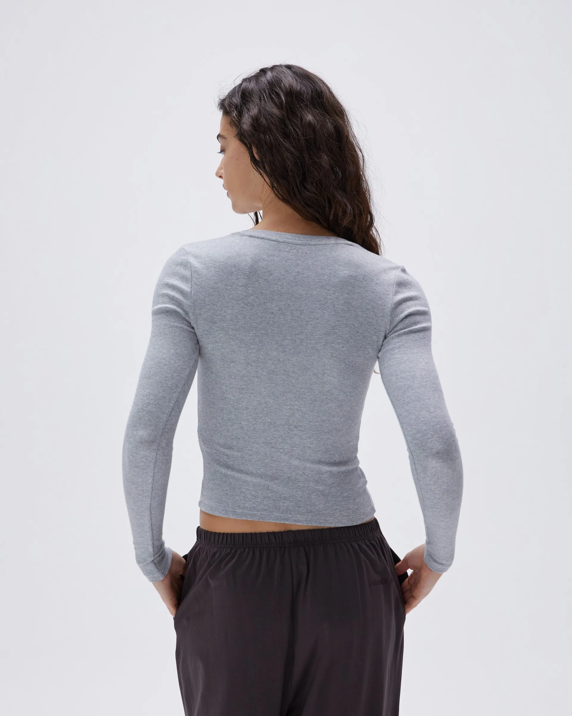 Modal Cotton Pants - Coffee Bean Slim Silhouette