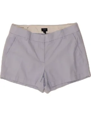 J. CREW Womens Chino Shorts US 8 Medium W32 Blue Cotton Must-Have Item Corporate Retreat