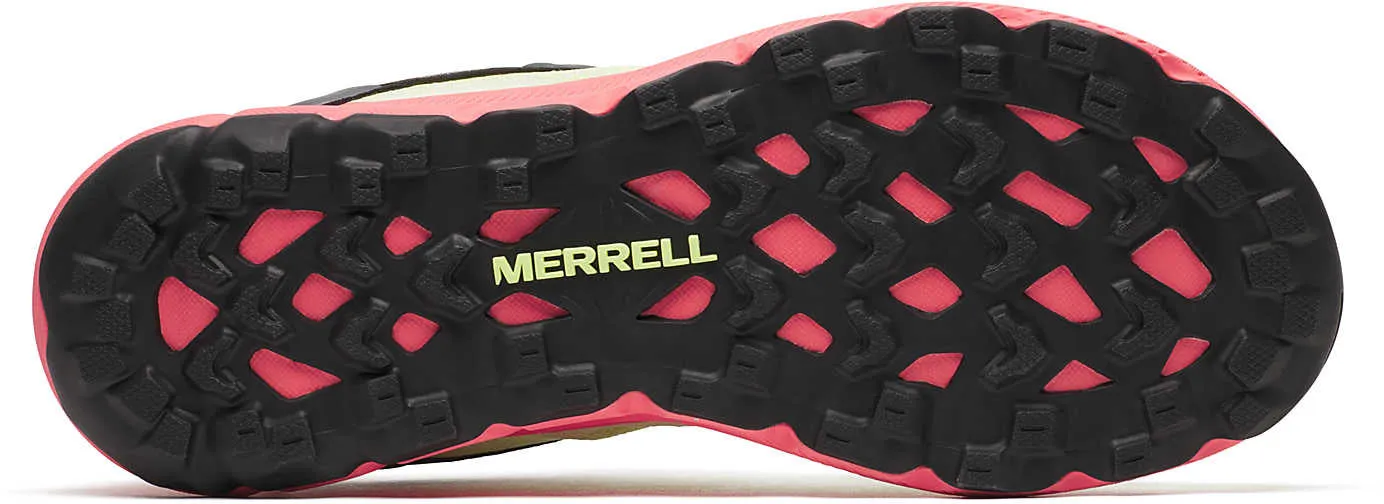 Durable Rubber Pods Merrell Antora 4 Womens Trail Running Shoes - Yellow