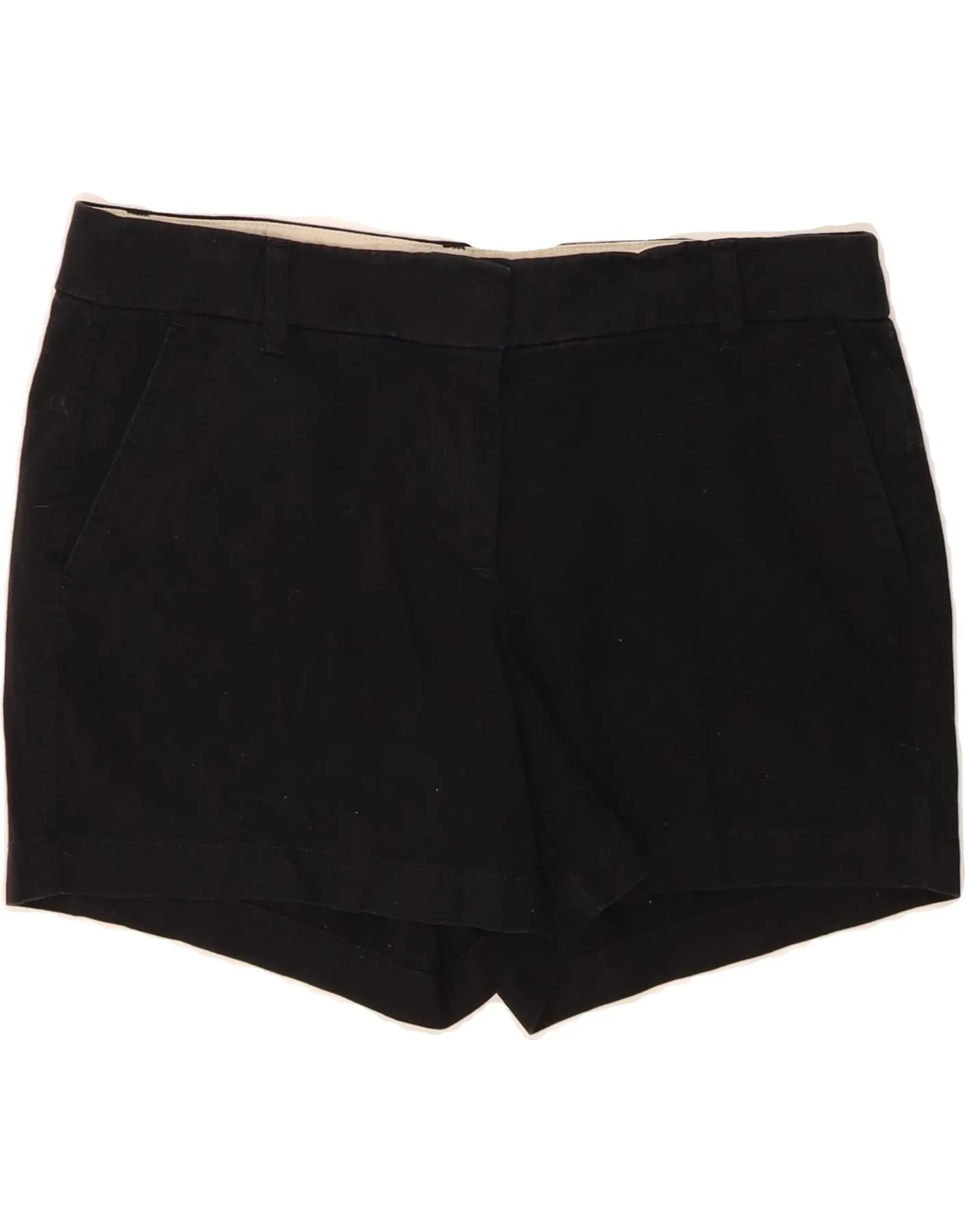 Sleeveless Cut J. CREW Womens Chino Shorts US 8 Medium W34  Black Cotton