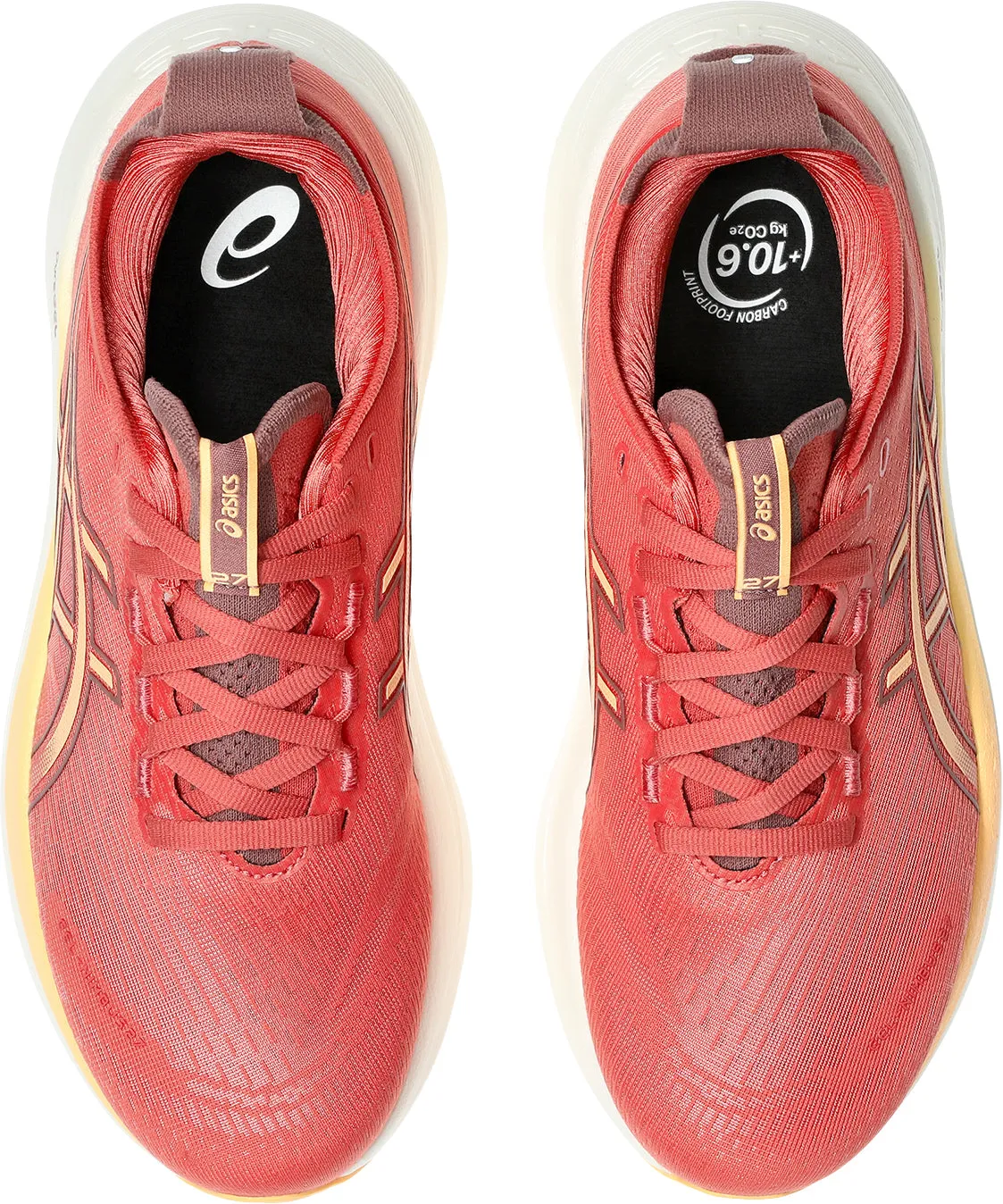 Asics Gel Nimbus 27 Womens Running Shoes - Pink Well-liked