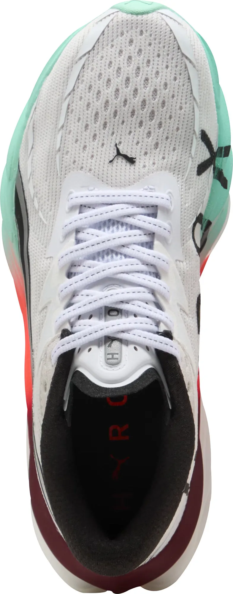 Solid - colored Puma Velocity Nitro 4 HYROX Womens Running Shoes - White