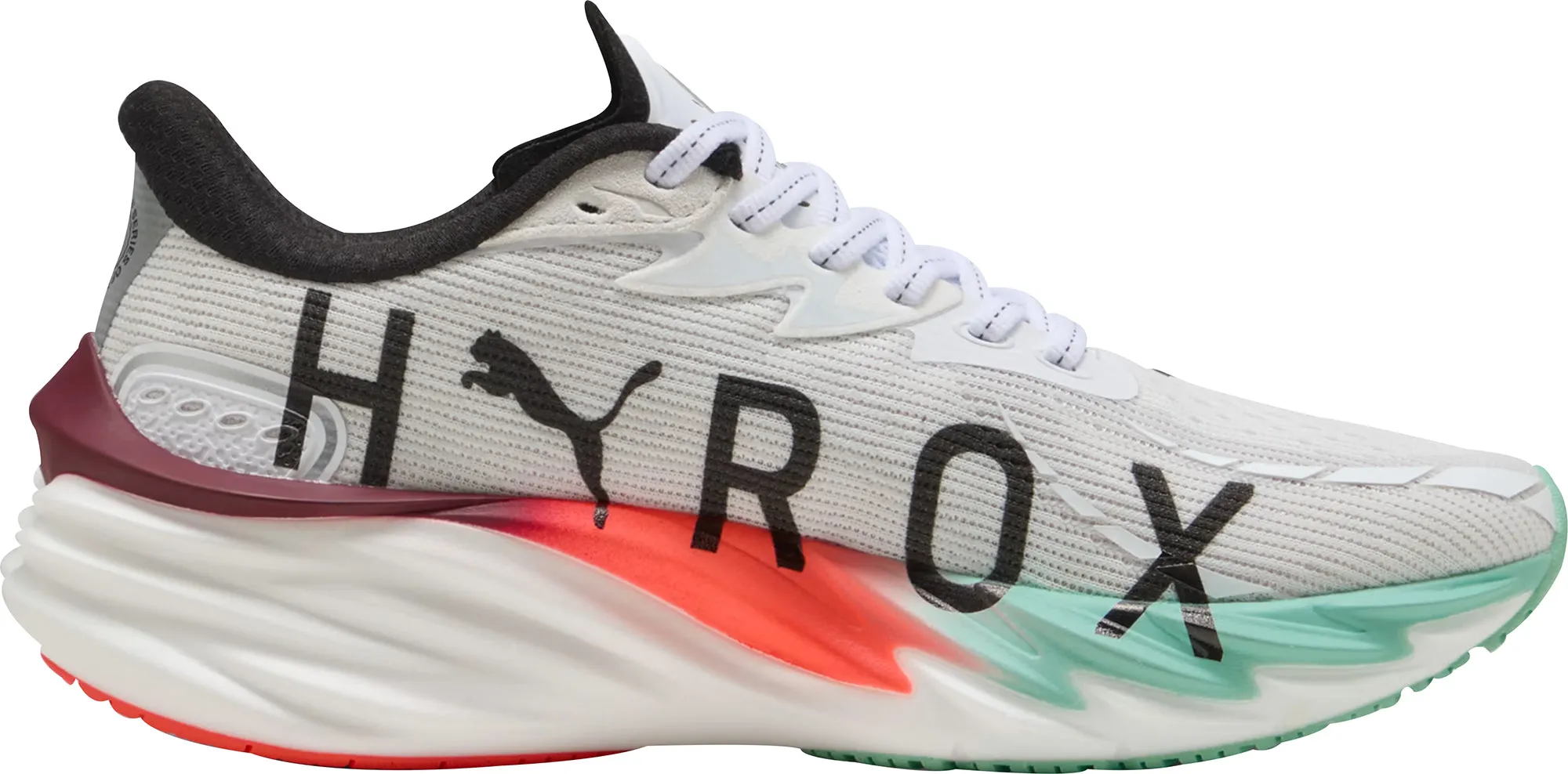 Puma Velocity Nitro 4 HYROX Womens Running Shoes - White high - top footwear biomechanical running shoes