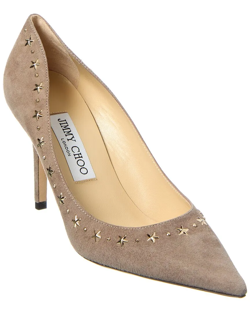 Jimmy Choo Agnes Suede Pump Timeless Sandals Anti Bacterial
