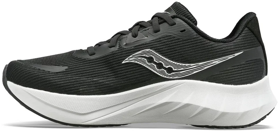 Saucony Tide 2 Womens Running Shoes - Black High Abrasion Rubber