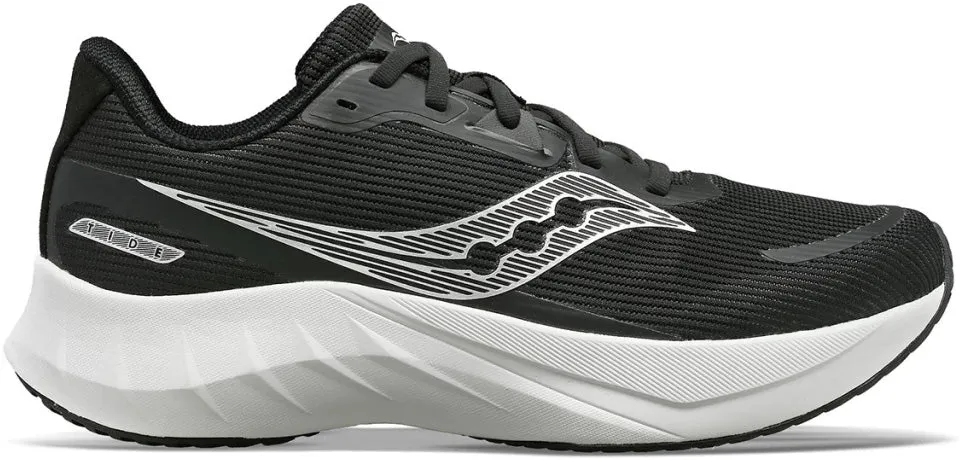 Saucony Tide 2 Womens Running Shoes - Black Ankle Cushion instep - strap shoes