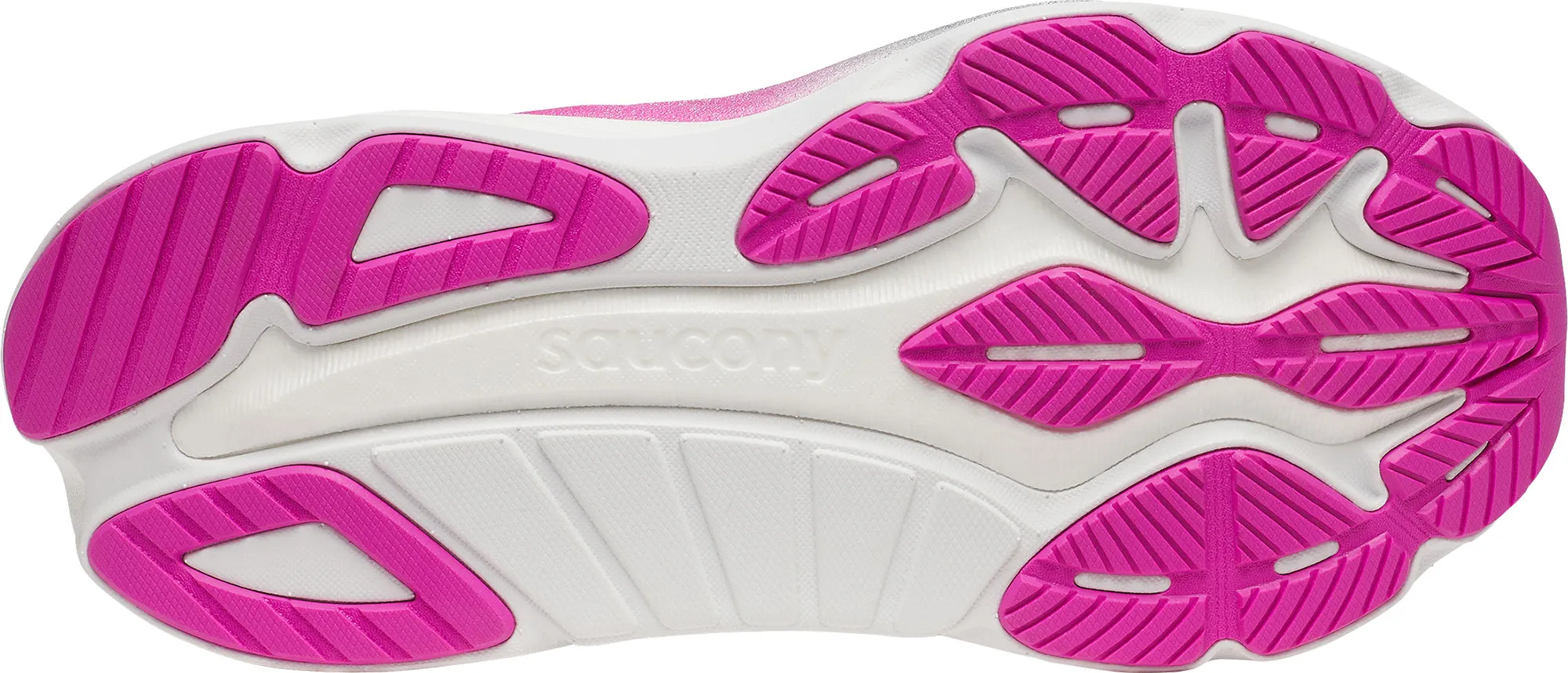 Saucony Hurricane 24 Womens Running Shoes - Blue foot - contour running shoes indoor usability