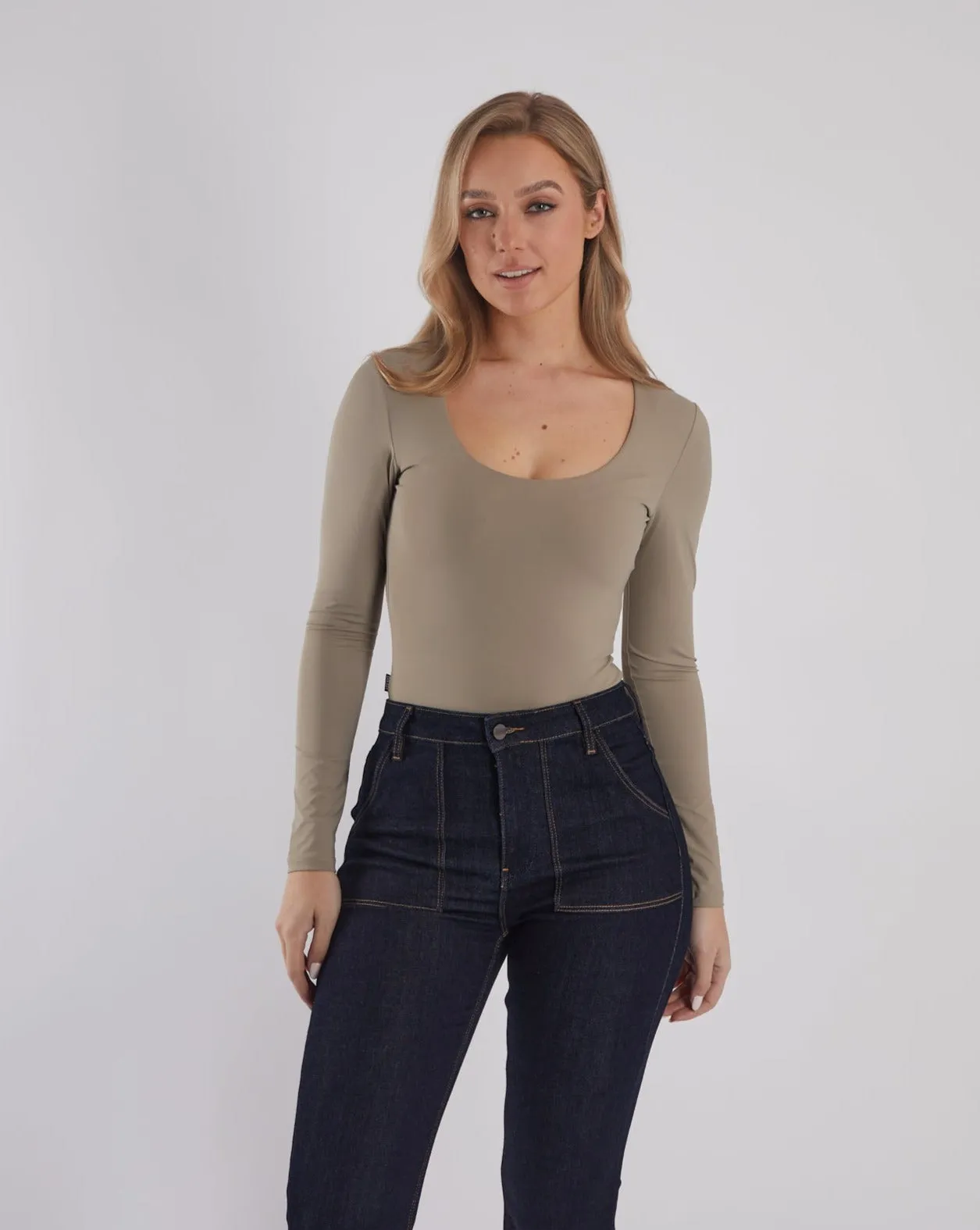 Sky Mood FoldableDesign Kellece Body Suit Mink