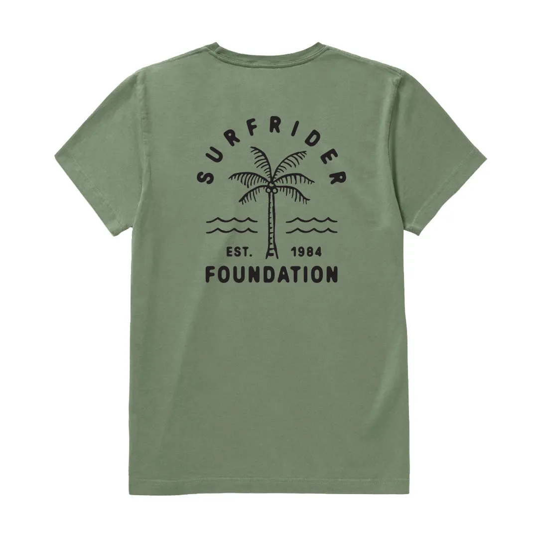 Heathered Texture Casual Comfort Palm Tee