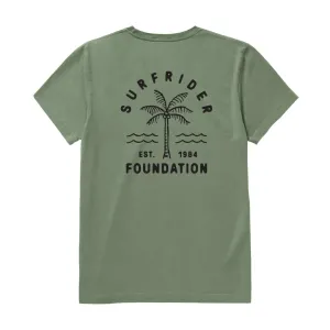 Heathered Texture Casual Comfort Palm Tee