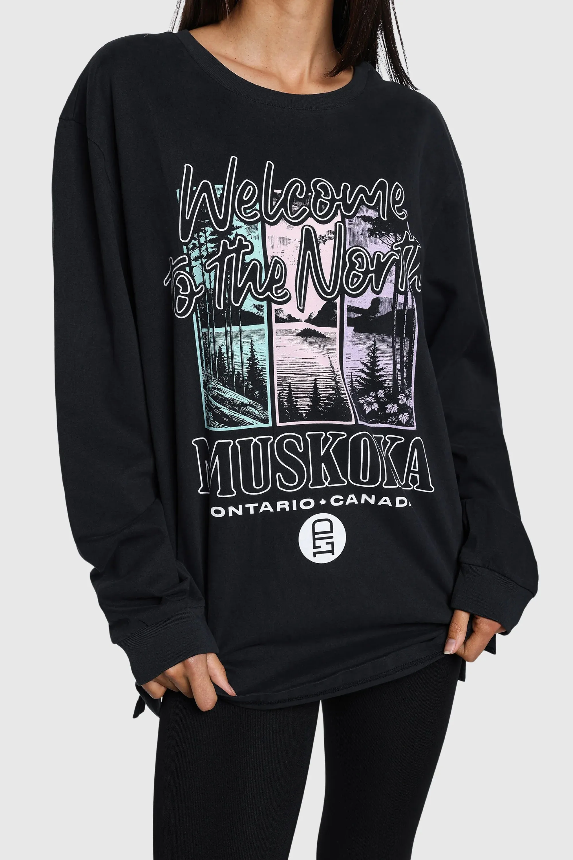 Muskoka Oversized Long Sleeve Stretchy Fit Casual Essentials