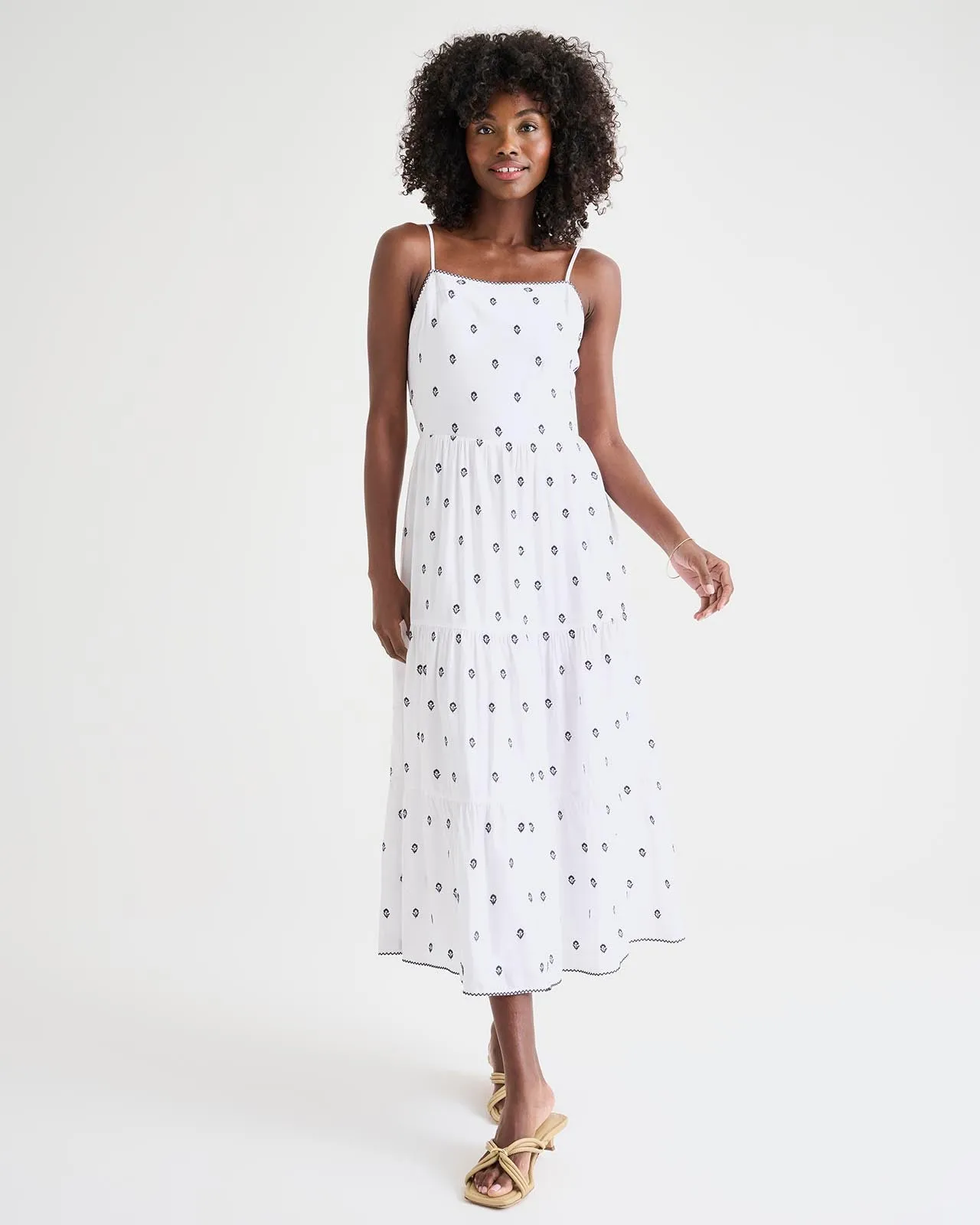 Timeless Edge Myla Embroidered Dress