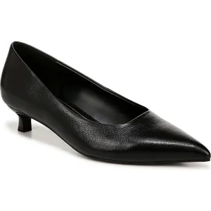 Ankle Strap Shoes Black Stiletto Shoes Natalia Womens Cushioned Footbed Pointed Toe Kitten Heels