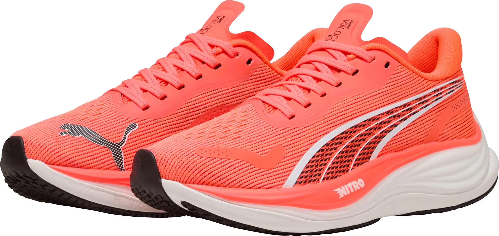 Puma Velocity Nitro 3 Womens Running Shoes - Red seasonal shoes